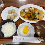 酢豚定食