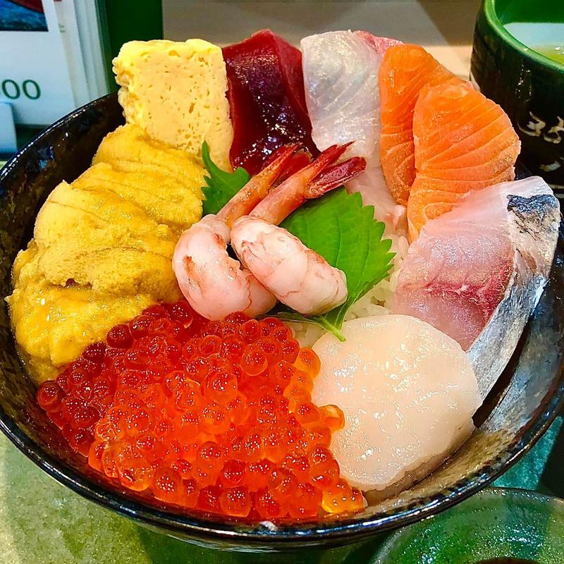 ウニ・イクラ・海鮮丼(鮨國 )
