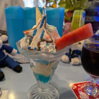 ブルーインパルスパフェ