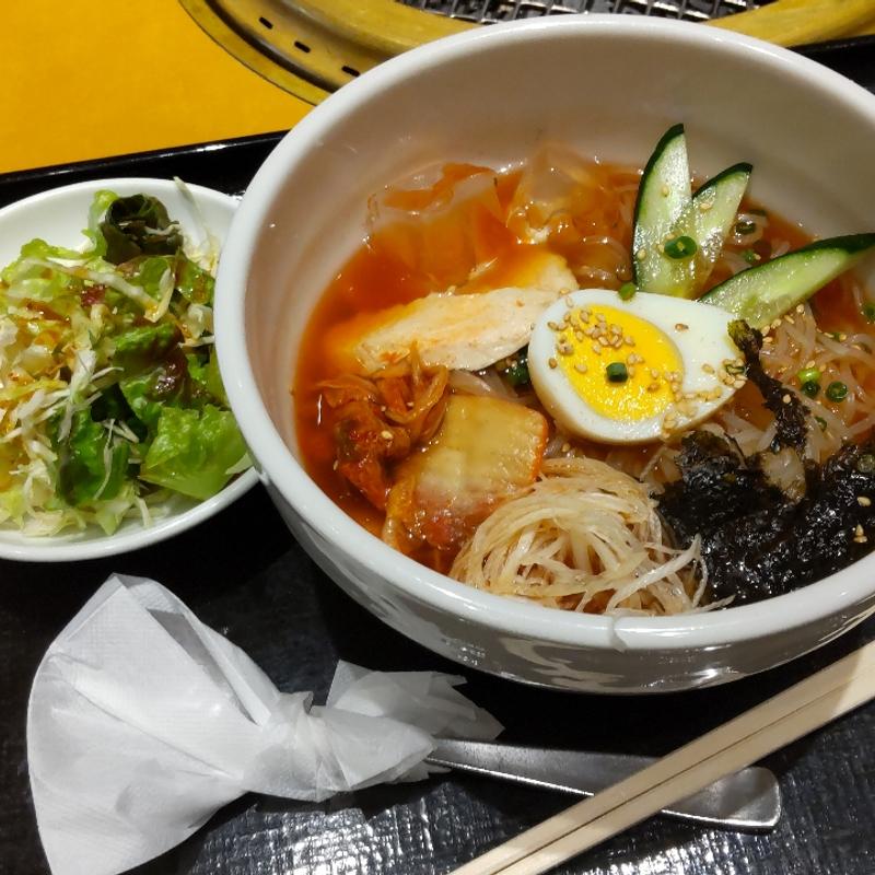 ランチ冷麺セット(ＤＯＵＲＡＫＵ （ドウラク）)