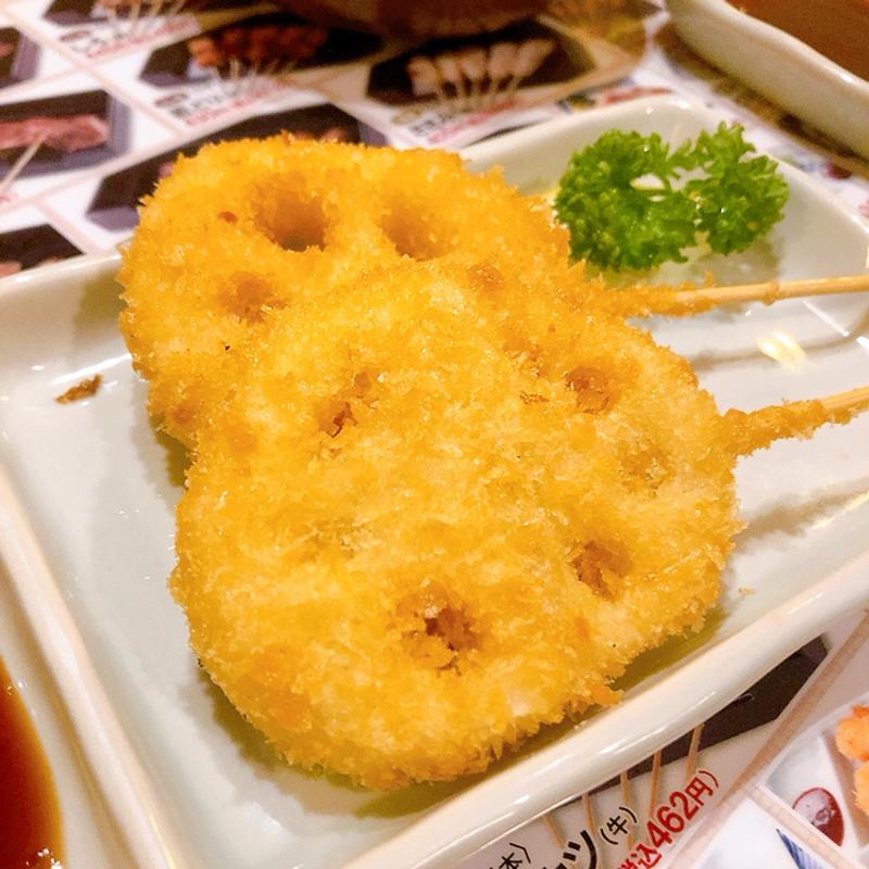 レンコン揚げ(秋吉 広島袋町店 （あきよし）)