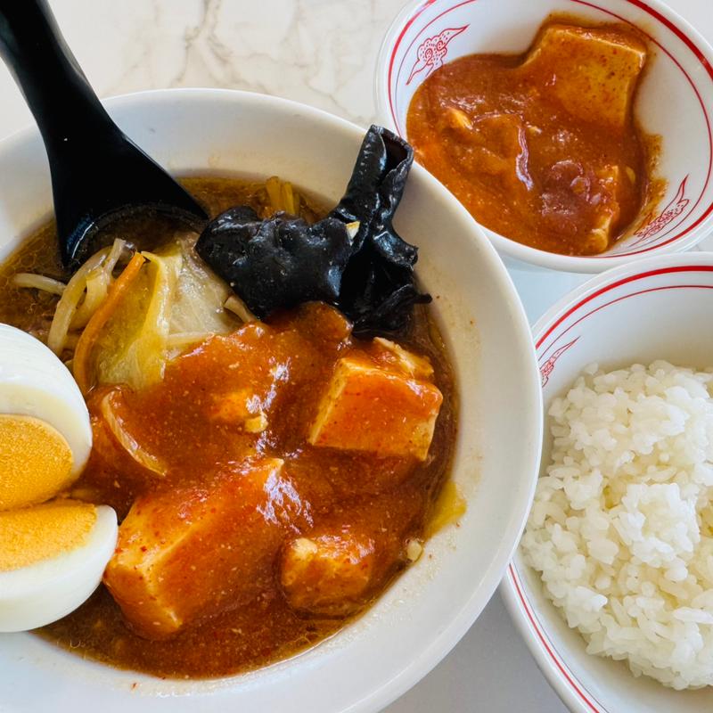 蒙古タンメンレディースセット(蒙古タンメン中本 船橋)