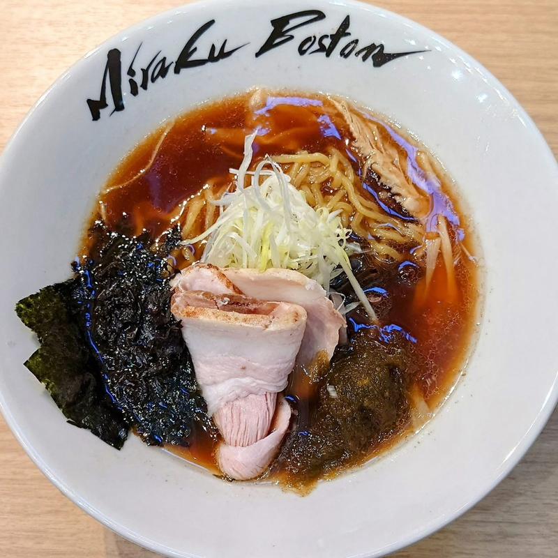 焼き醤油らーめん 極(利尻らーめん味楽 新横浜ラーメン博物館店)