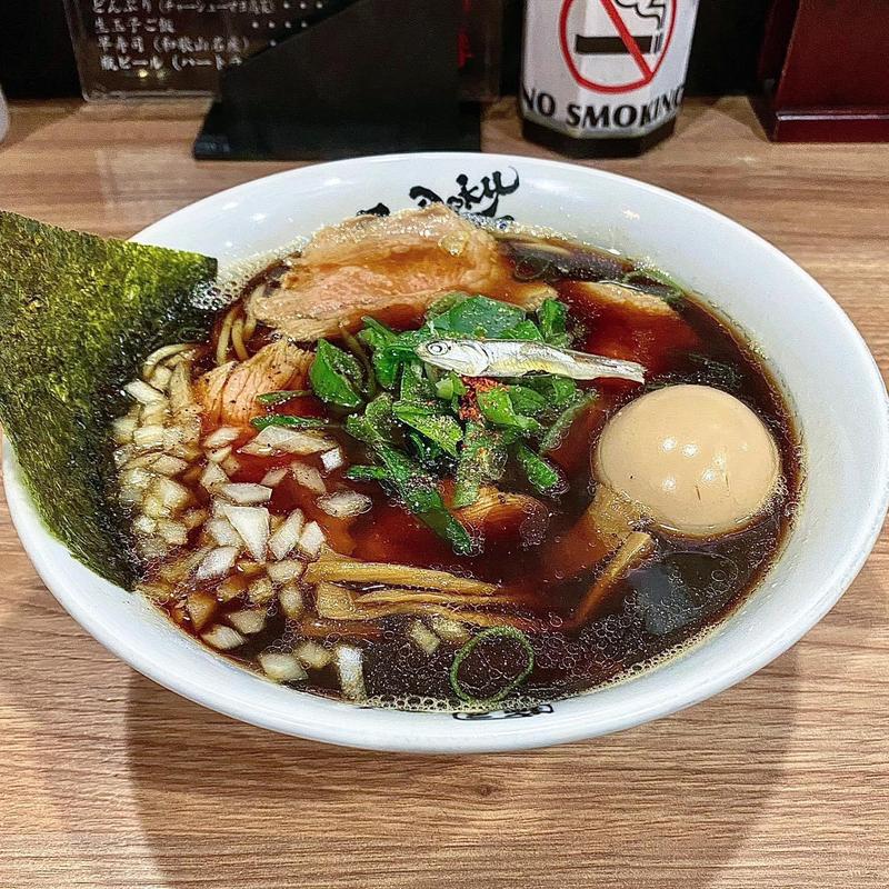 追い煮干し中華そば(麺屋丈六 キーノ和歌山)