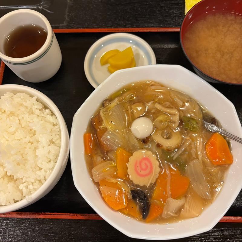 うま煮定食(もみじ)