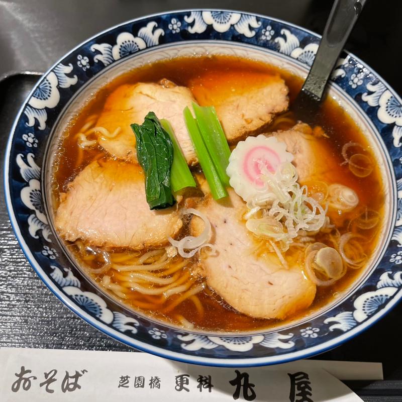 チャーシューメン(更科丸屋)