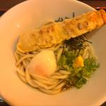 ちく天玉ぶっかけうどん