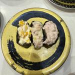 サラダ軍艦三種盛り