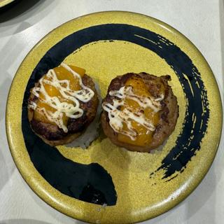 炙りハンバーグチーズマヨ