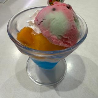 スイカバーアイスのトロピカルパルフェ