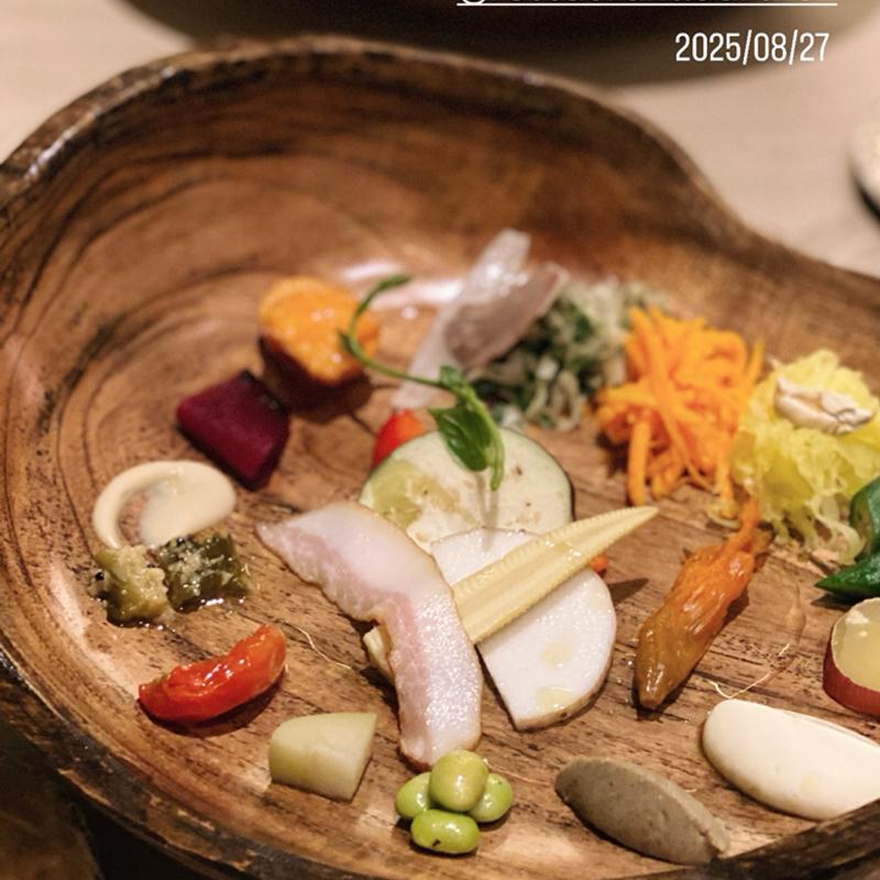 県産旬野菜(島cuisine あーすん)