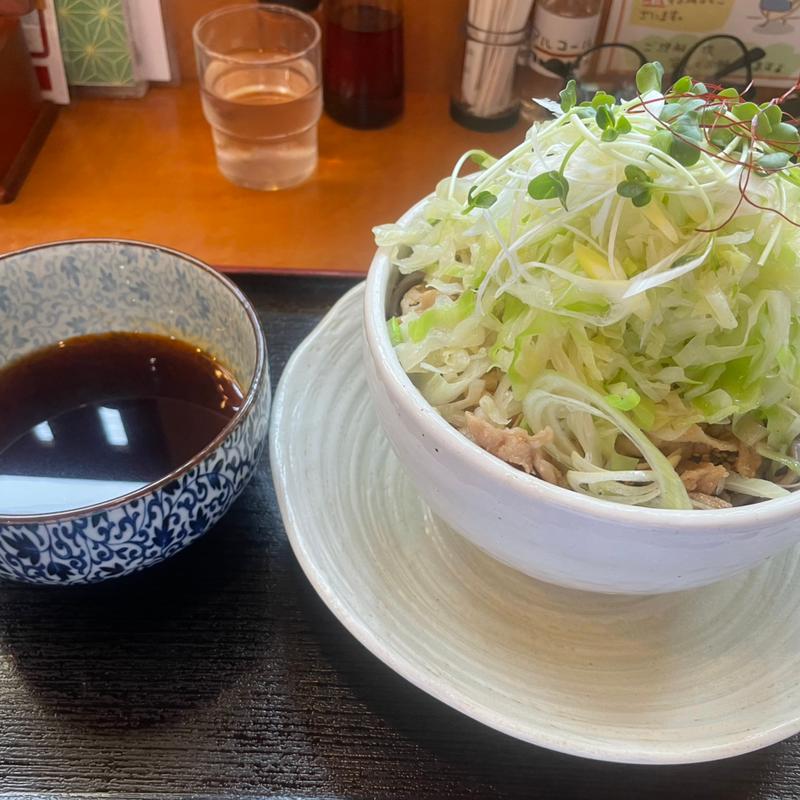 キャベツ肉そば(福徳屋)