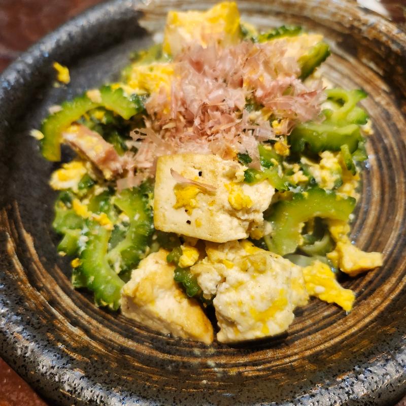 ゴーヤーチャンプルー(居酒屋くんか)