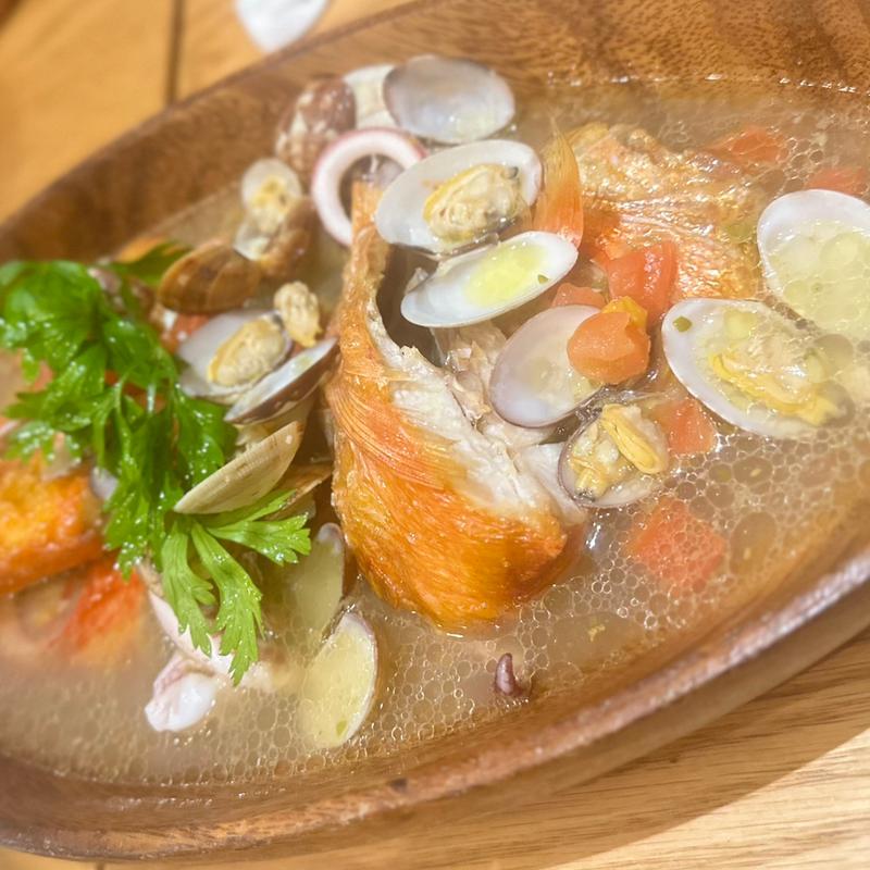 本日のアクアパッツァ(日本橋イカセンター)