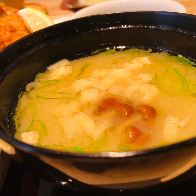 味噌汁(黒豚料理 寿庵 東開店)