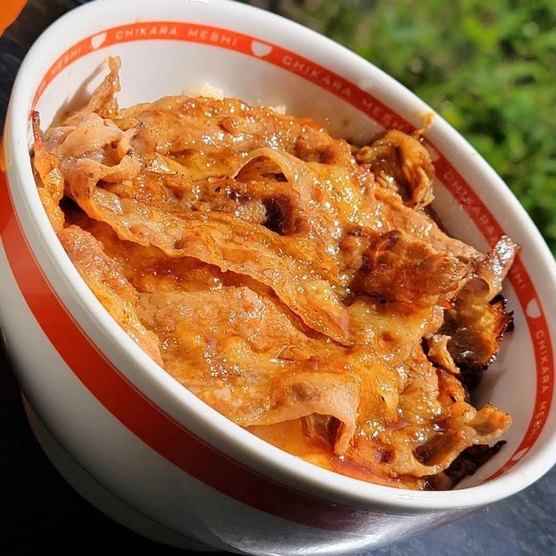 焼き牛丼並(東京チカラめし食堂)