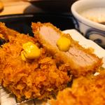 黒豚ヒレかつ_海老とヒレかつランチ