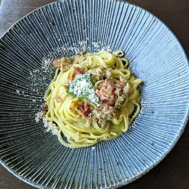 フレッシュトマトとパンチェッタのジェノベーゼ(シャルル南大沢店)