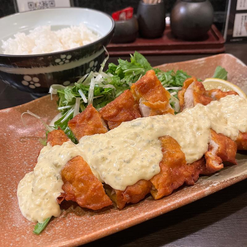 宮崎名物チキン南蛮(九州熱中屋 四条大宮LIVE )
