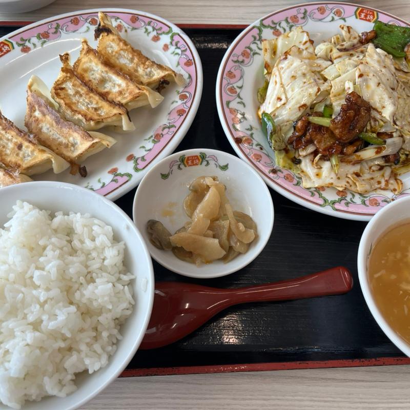 中華セットB（餃子6ヶ）(餃子の王将 春日店)