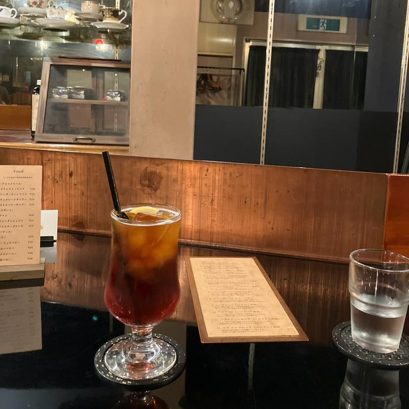 ブラックティーソーダ(喫茶リエート)