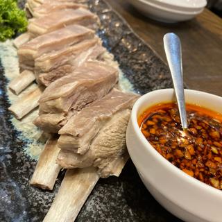 ゆでラムスペアリブ(羊貴妃羊湯館 高田馬場店)