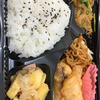 日替わりランチイカ天