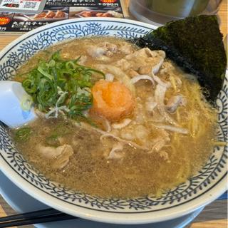 肉そば(丸源ラーメン 草加店)