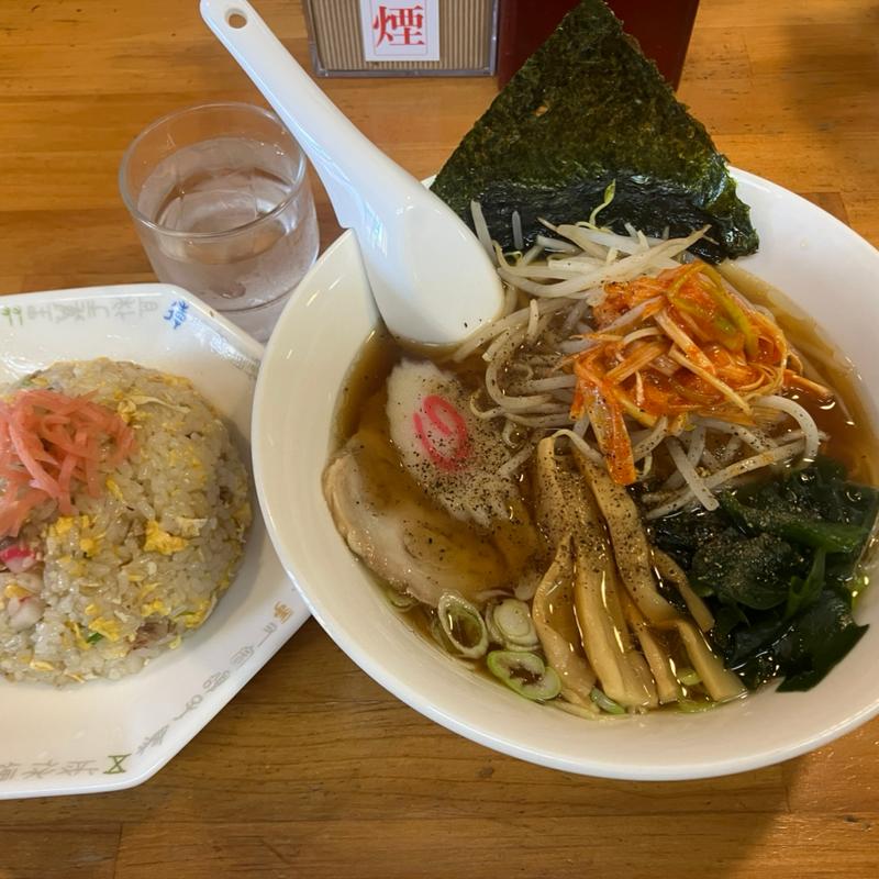 カラネギ醤油ラーメンセット(麺屋せんり)