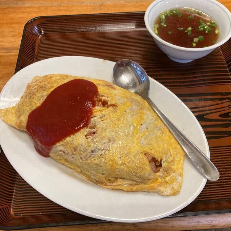 オムライス(柳屋食堂)