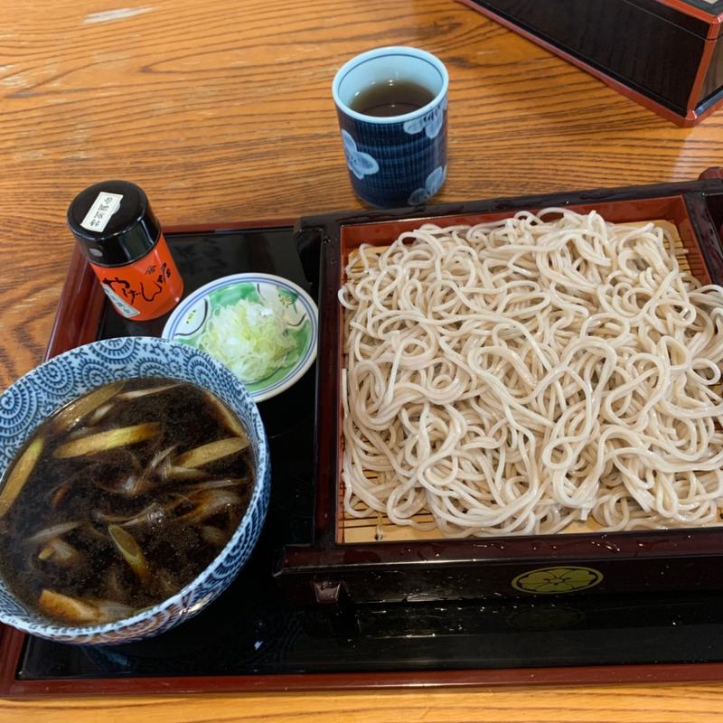 鴨せいろそば(中村庵)