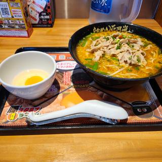 豚スタミナ月見ラーメン　限定(らあめん花月嵐 新都心店 )