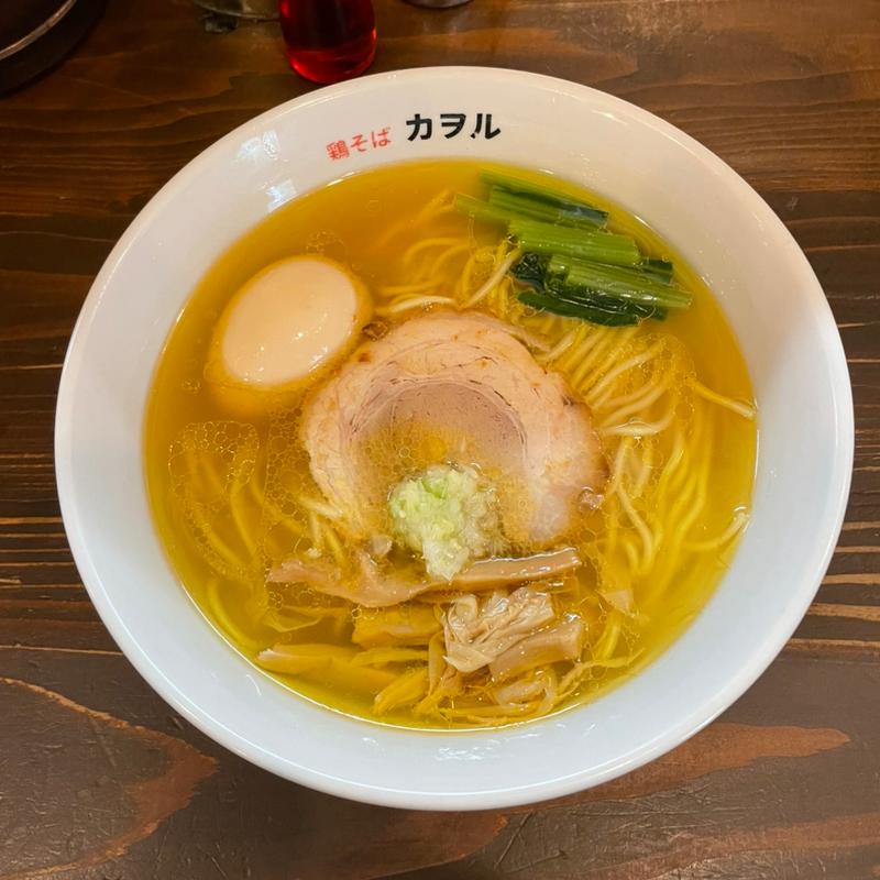 鶏そば 塩 味玉(鶏そば カヲル)