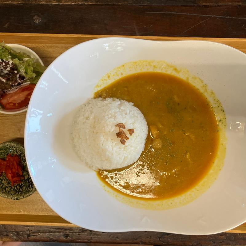 ココナッツミルク入りチキンカレー(プラスハートカフェ劇場)