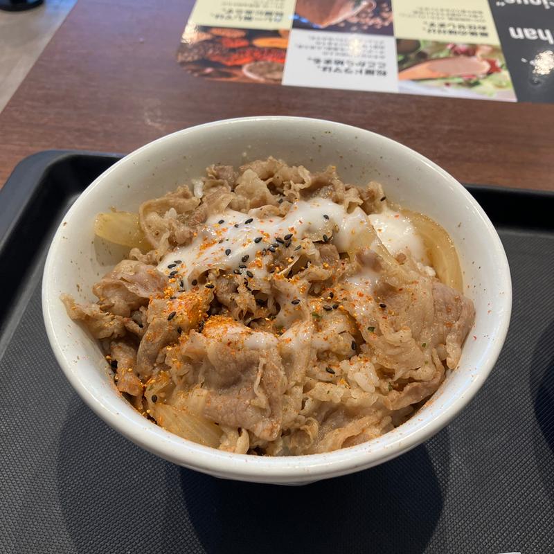 牛めし 並(松屋 多摩愛宕店 （松のや併設）)