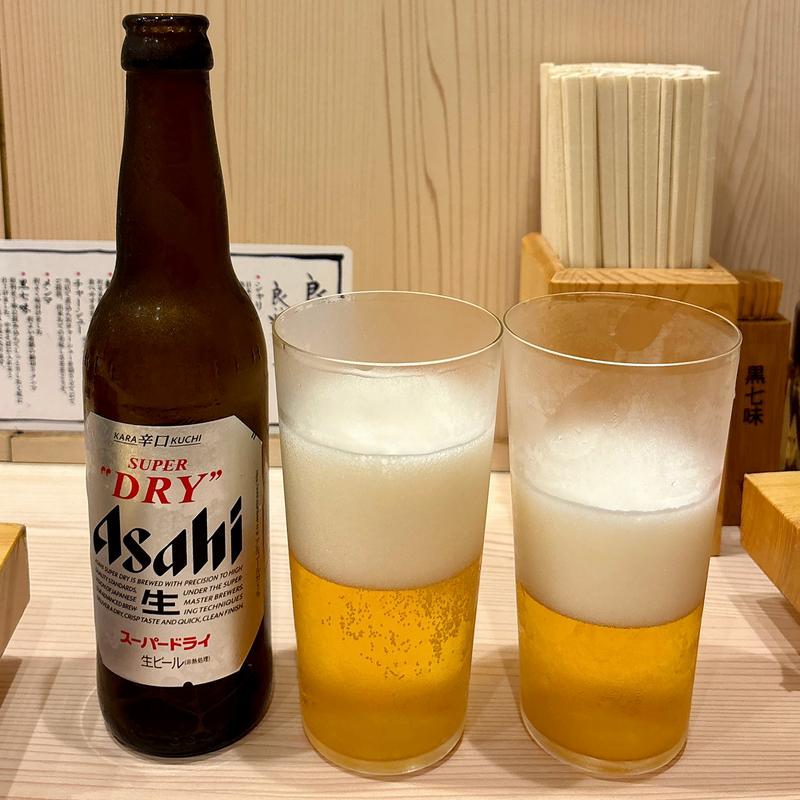 ビール小瓶(鮨ららぁー麺釣りきん鶴屋町店)