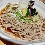 薬味ぶっかけ蕎麦