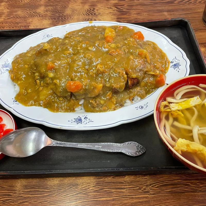 カツカレー(サンマ亭)