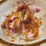 柴崎亭の焼豚丼