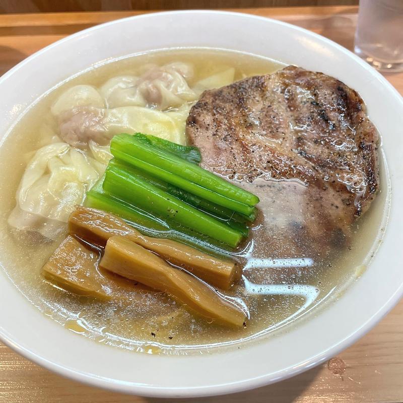 鴨雲呑中華そば 白(柴崎亭 )