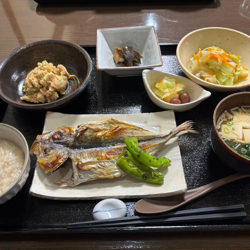 朝食(神代の湯 )