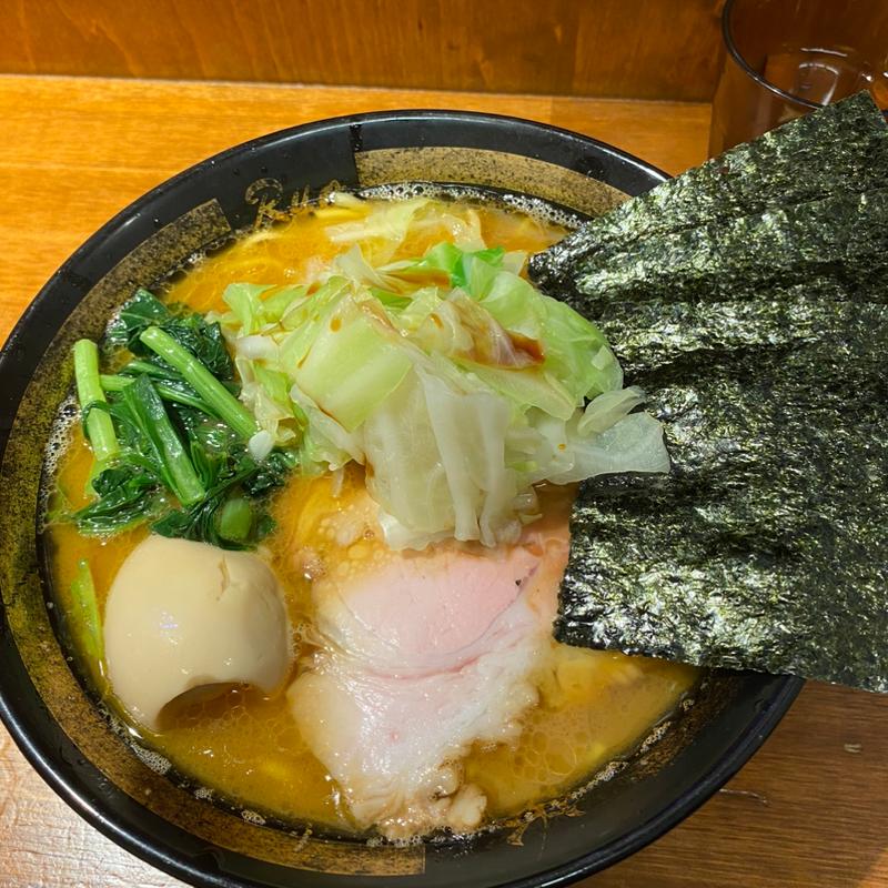 味玉ラーメン　大盛り(麺家 龍〜Ryo〜)