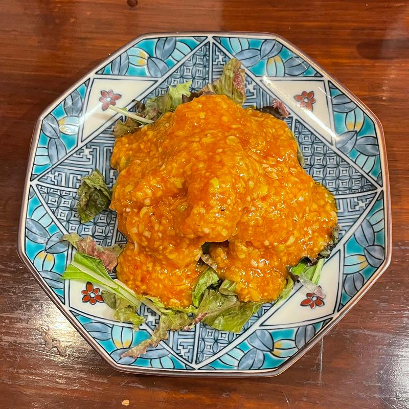 海老チリ(四川料理と小吃 奏煖 福島)