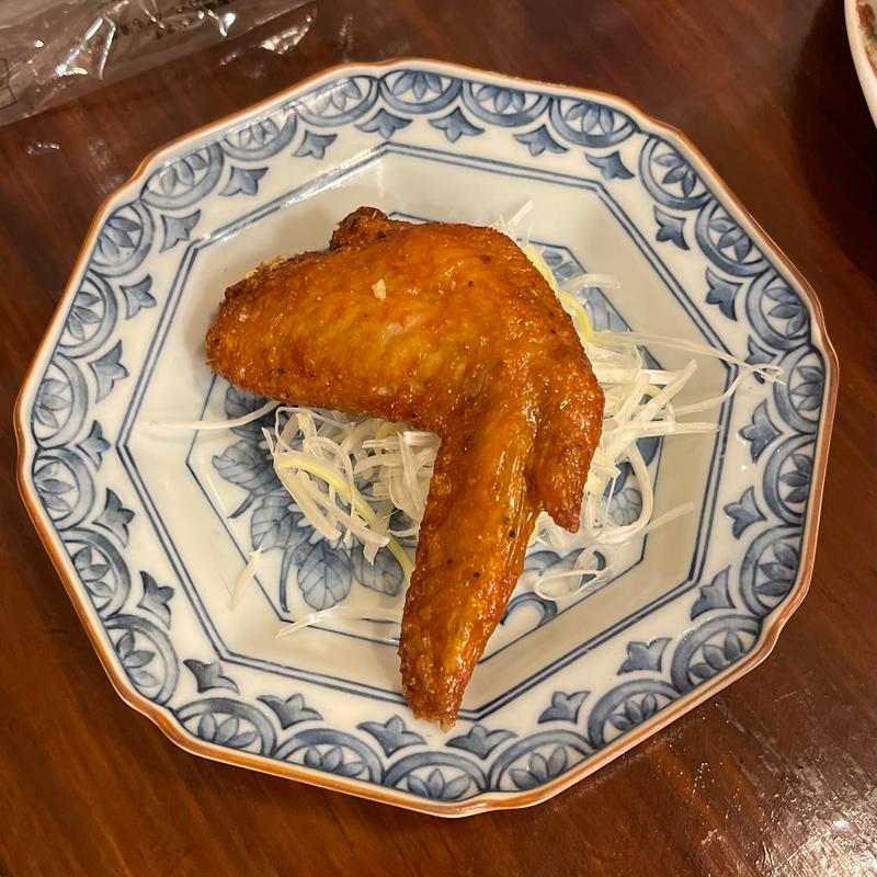 ピリ辛手羽先(四川料理と小吃 奏煖 福島)