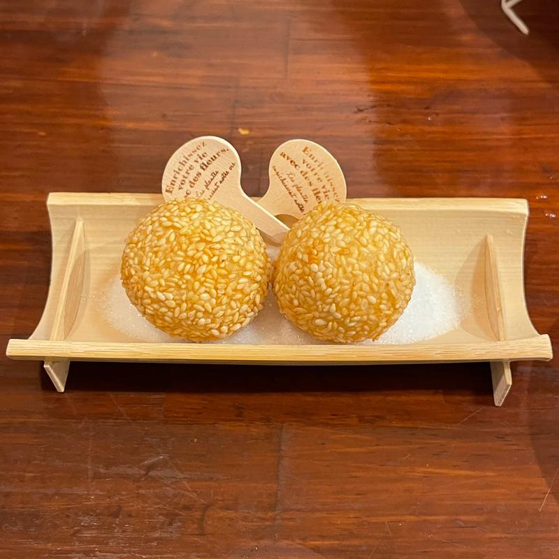 胡麻団子(四川料理と小吃 奏煖 福島)