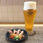 生ビール(プレミアムモルツ)おつまみ付き