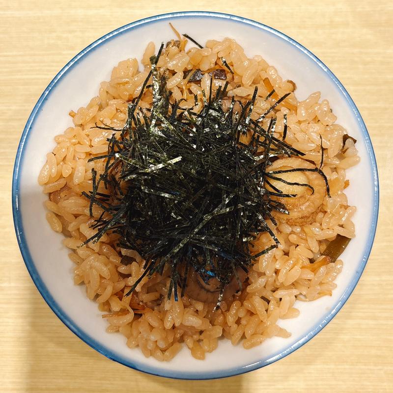 ほたてご飯(函館塩ラーメン 五稜郭 （ゴリョウカク）)