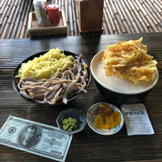 合盛り とかき揚げ