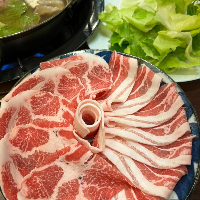 追加　アグー盛り合わせ200 ロメインしゃぶしゃぶ(島豚しゃぶしゃぶ あぐー家)