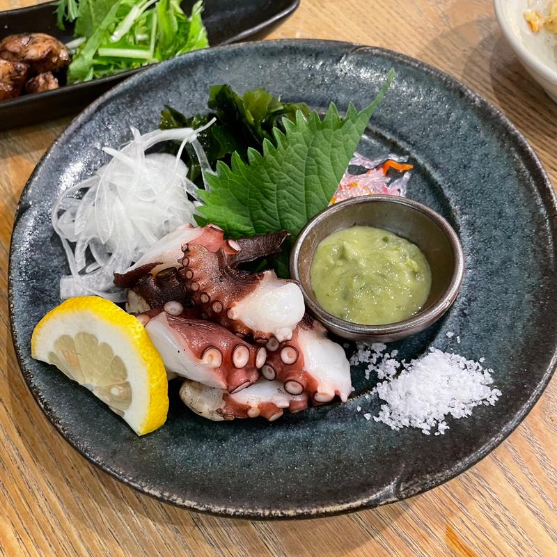 タコのたたき(ブランニュー酒場カツオとさくら)